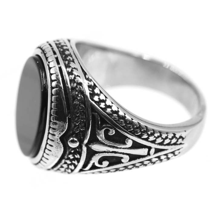 Awaken – wholesale Cocktail/Statement Ring – Svart sten Ring-A-517