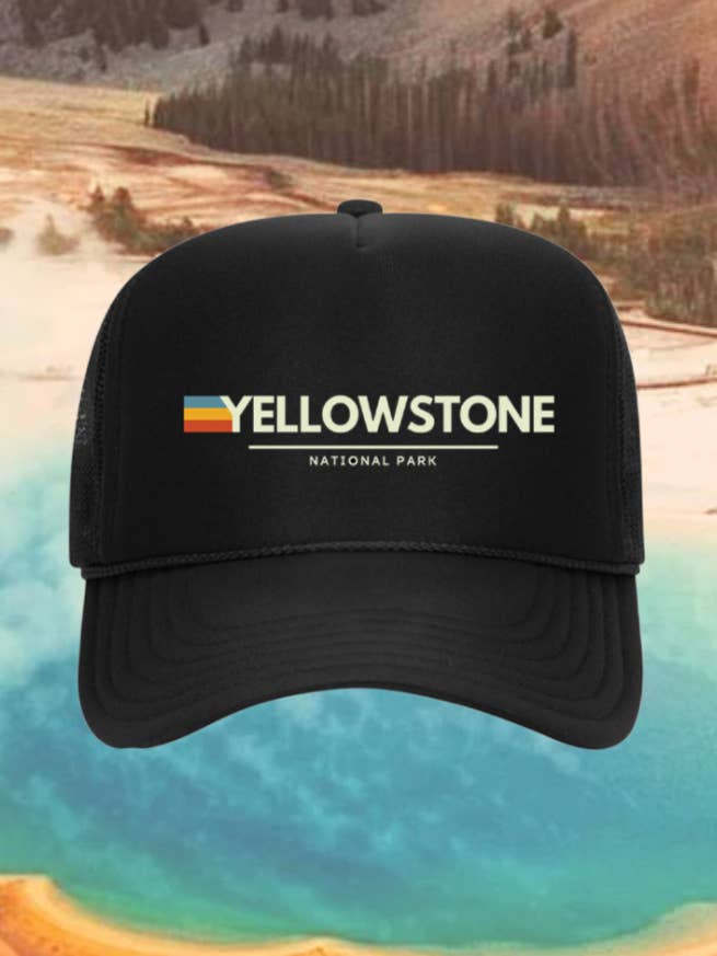 Recuerdos de Yellowstone Gorra Trucker para venta al por mayor de Intrigue Ink