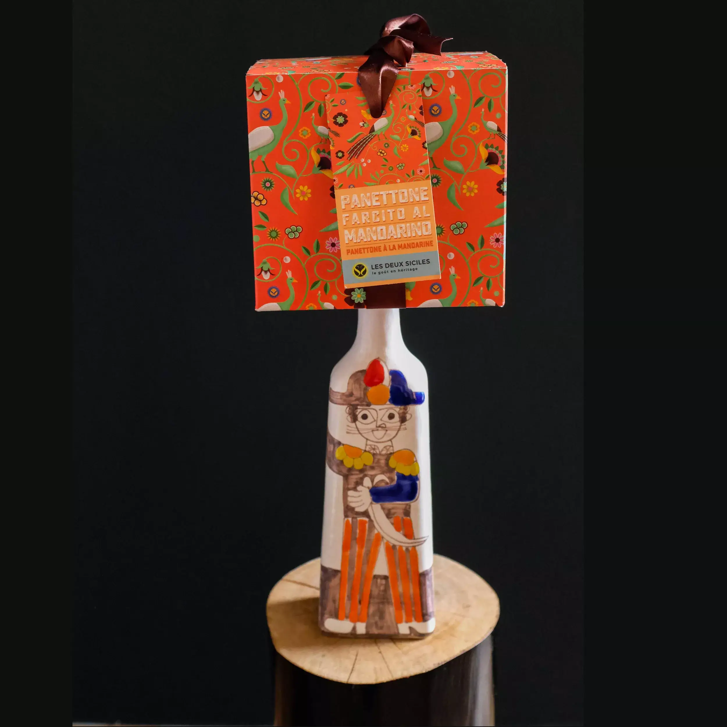 Les Deux Siciles - Wholesale Cake - Panettone with mandarin cream 500 g2