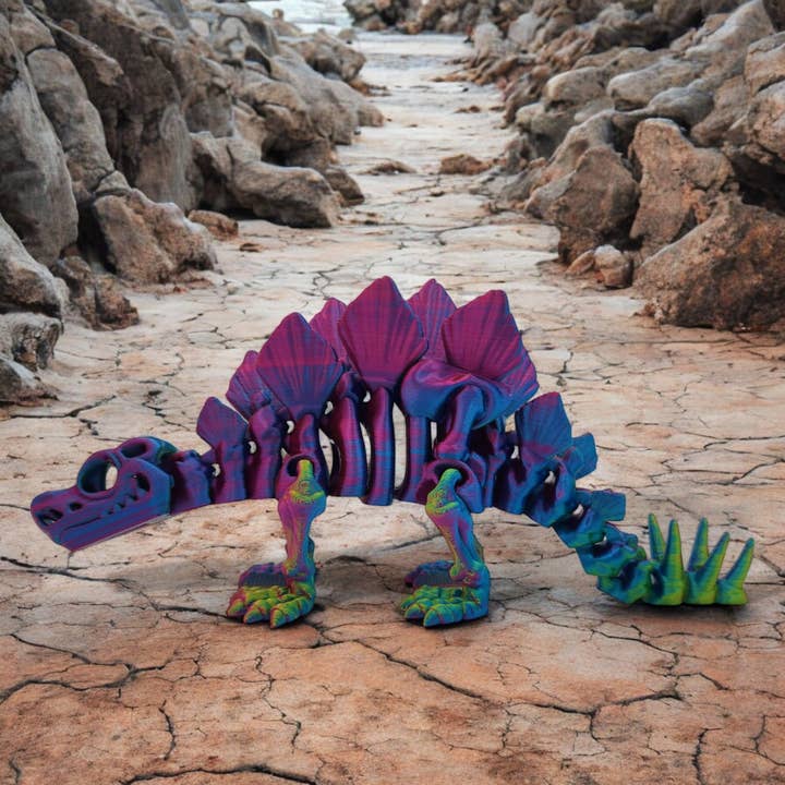 Fantasy Pets - Vendita all'ingrosso Figurina giocattolo - Bambini - Stegosauro scheletrico1