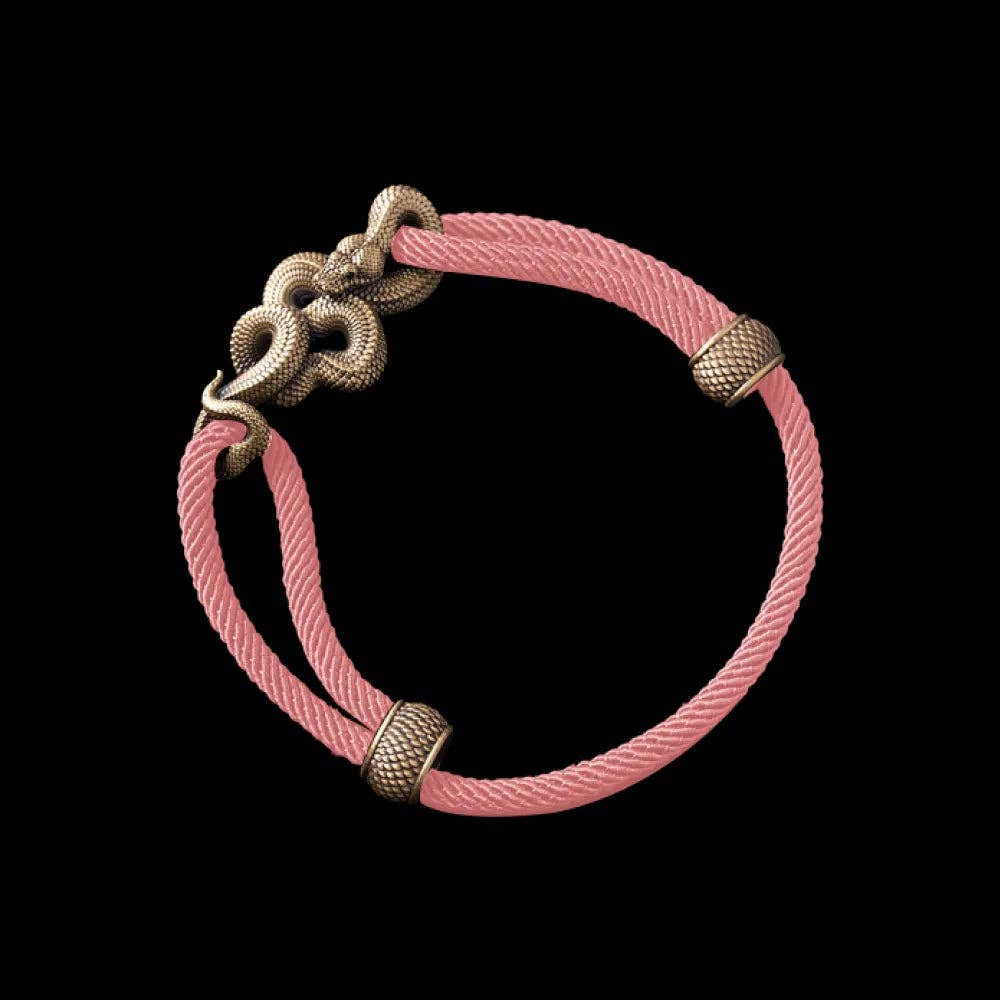 Coppertist.wu - Wholesale Woven/Braided Bracelet - Tree Boa Rope Bracelet - Brass17