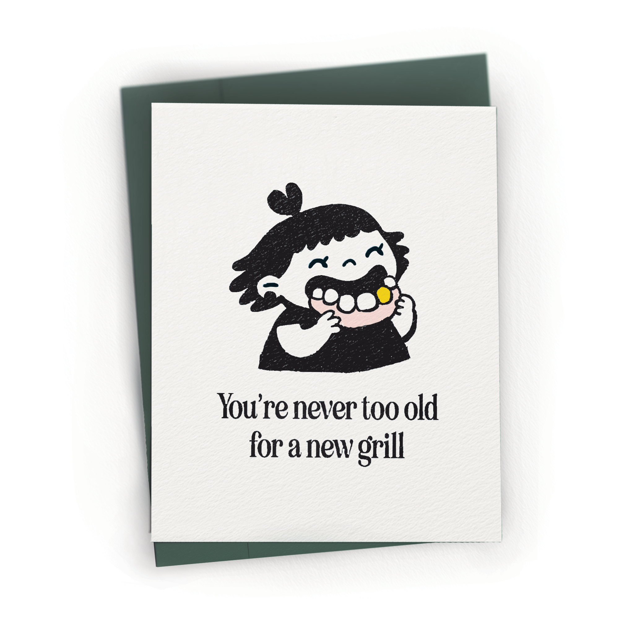 Petty Paper Studio – Großhandel Geburtstagskarten – Lustiges Gebiss-Mädchen-Geschenk - A2 Geburtstagsgrußkarte0