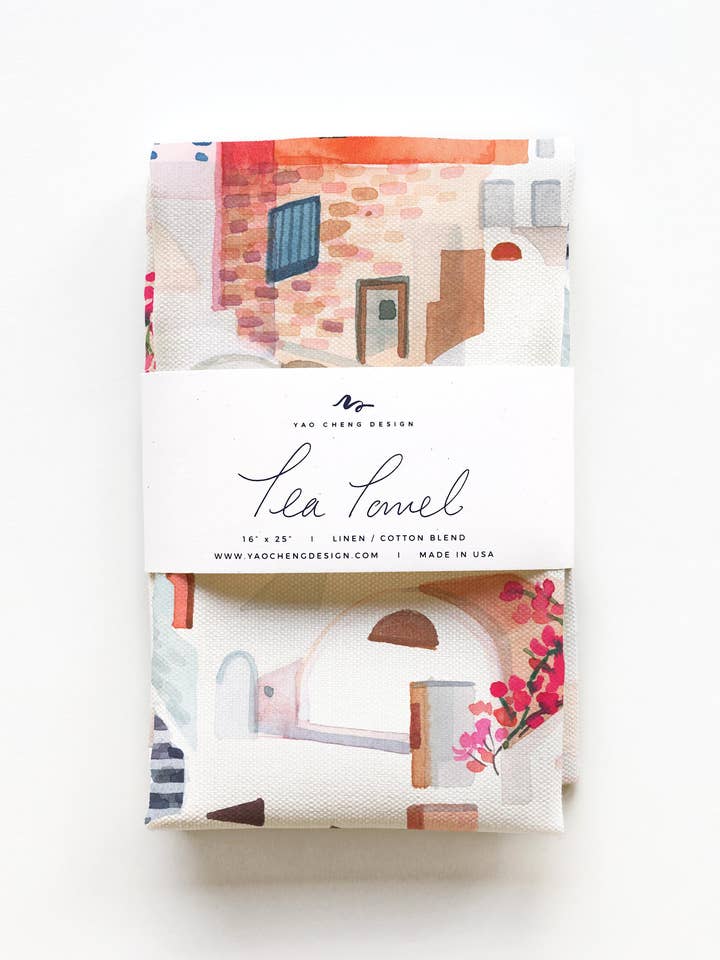 Oia, Grækenland viskestykke for engroshandel hos Yao Cheng Design