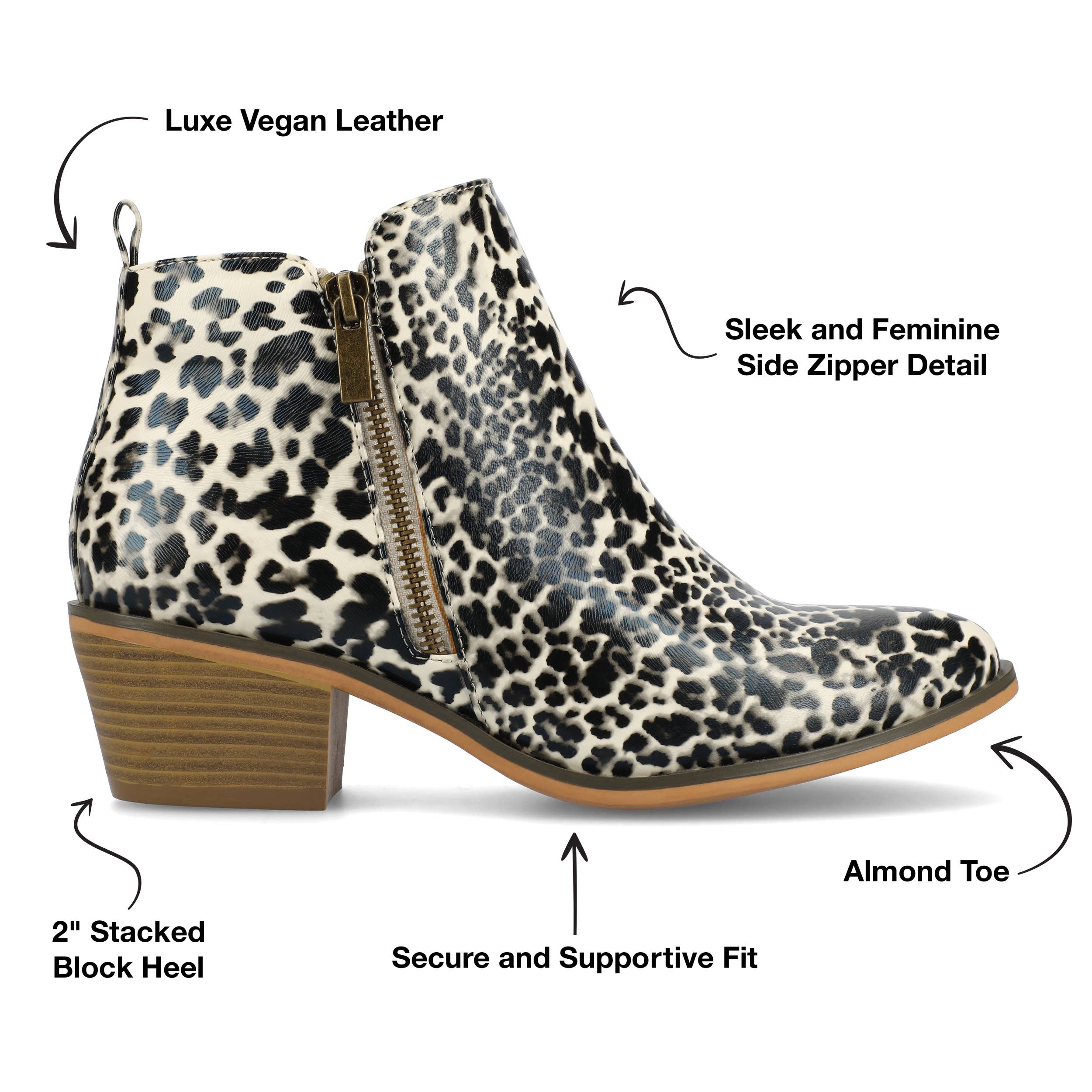 Journee - Wholesale Booties - Women's - Women's Rebel Bootie12