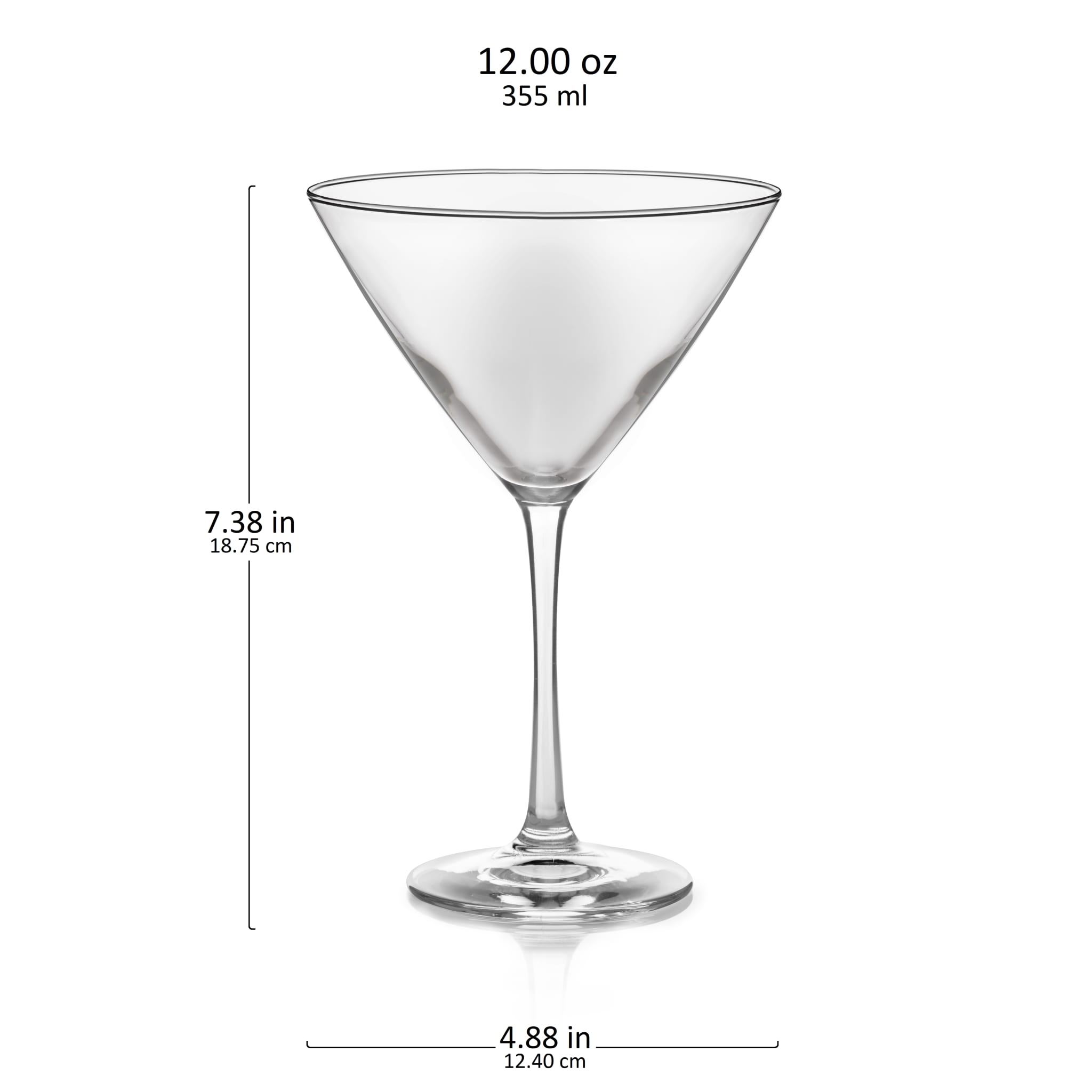 Libbey - Wholesale Cocktail/Liquor Glass - Libbey Vina Martini Glasses, 12-ounce, Set of 62