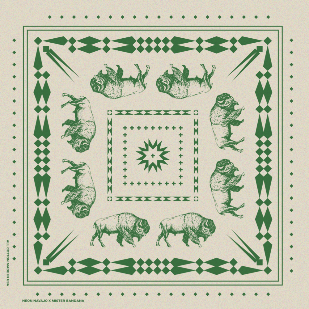 Mister Bandana - Wholesale Bandana - Unisex - Great Plains Buffalo9