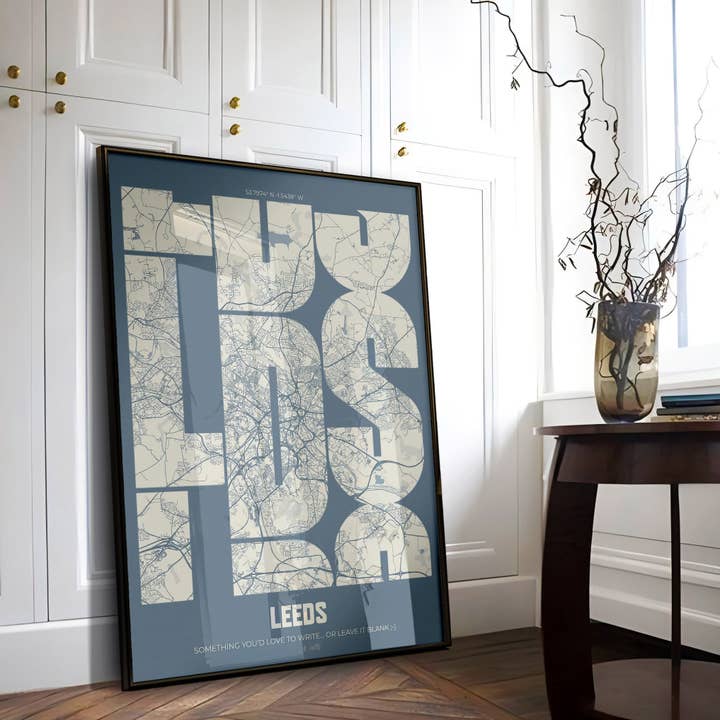 Mappa LDS Letra per la vendita all'ingrosso da parte di The Traveler Art