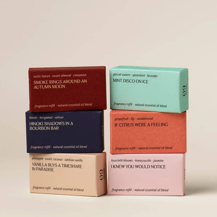 Below 60 - Wholesale Electronic Diffuser - Complete Starter Kit (Plug-in Wall Diffuser + 6 Scents) | Gift Set | Home Fragrances by Hilary Duff 1