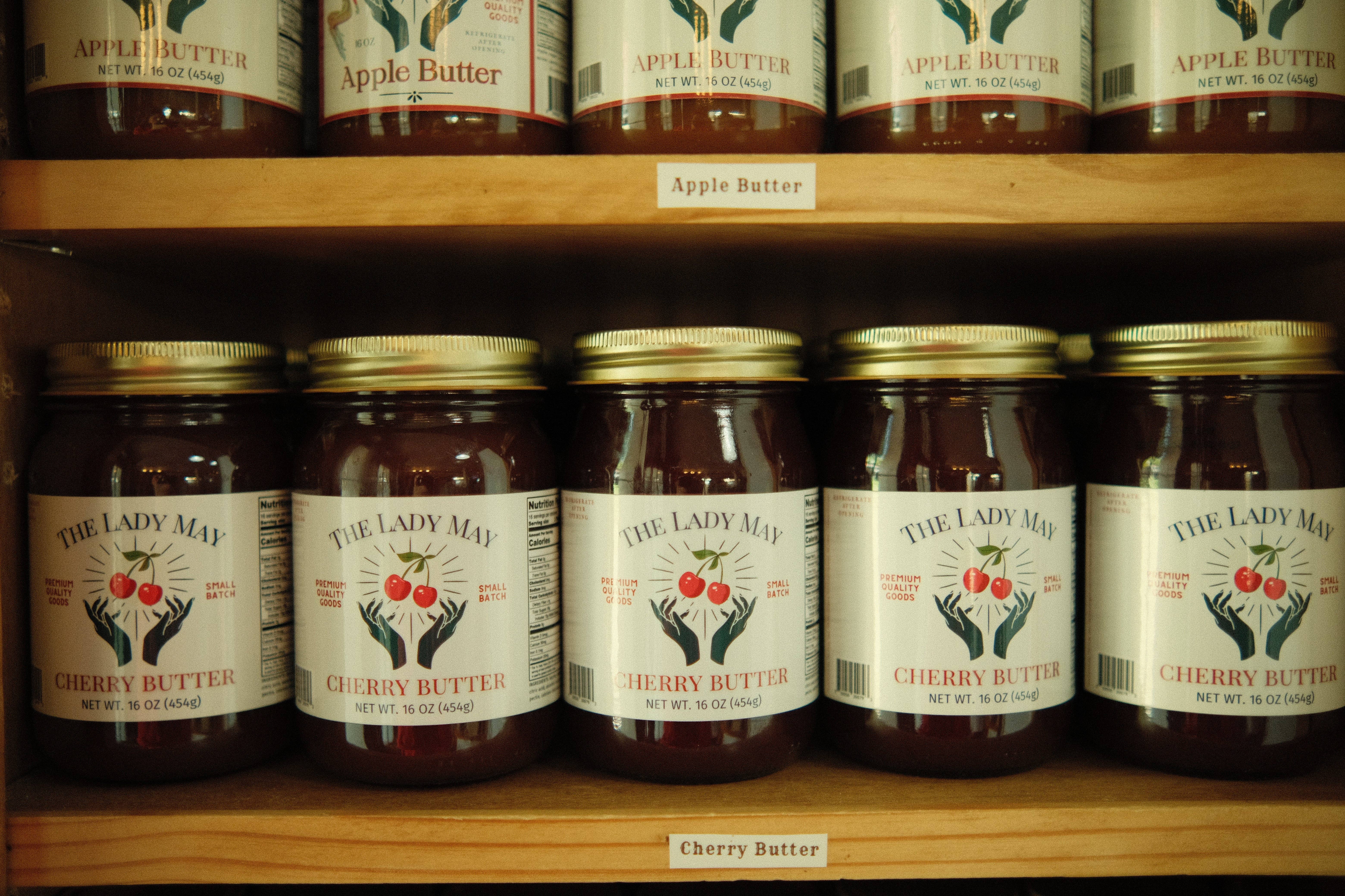 May's Market @ TLM - Wholesale Jam/Jelly - Lady May's Old Fashioned Cherry Butter4