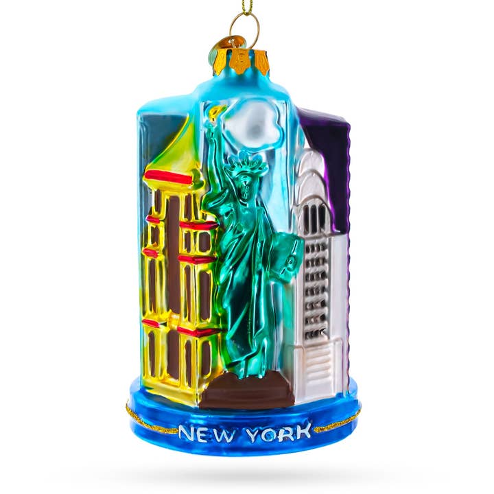 Ornement en verre des monuments de New York pour la vente par BestPysanky