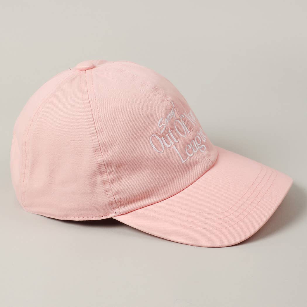 Fashion City - Vendita all'ingrosso Cappellino da baseball - Unisex - Berretto da baseball ricamato Sorry Out Of Your League6