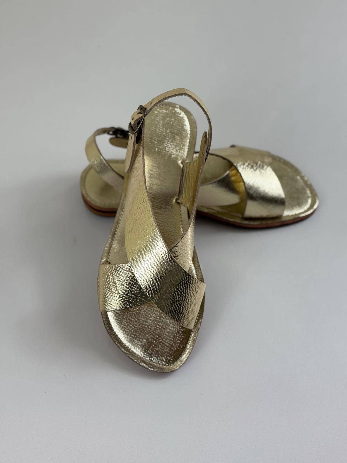 HandmadeBestSeller – wholesale Sandals – Women's – Handmade Moroccan Leather Sandals Gold5