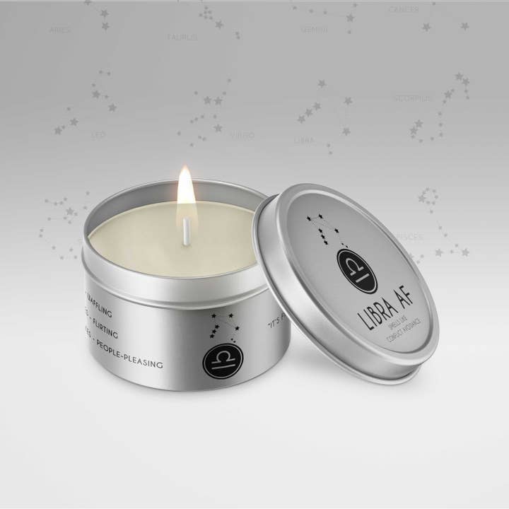 ZA Handmade Wholesale – wholesale Burkljus – Jungfrun AF ljus zodiac astrologiska tecken roliga gåvor