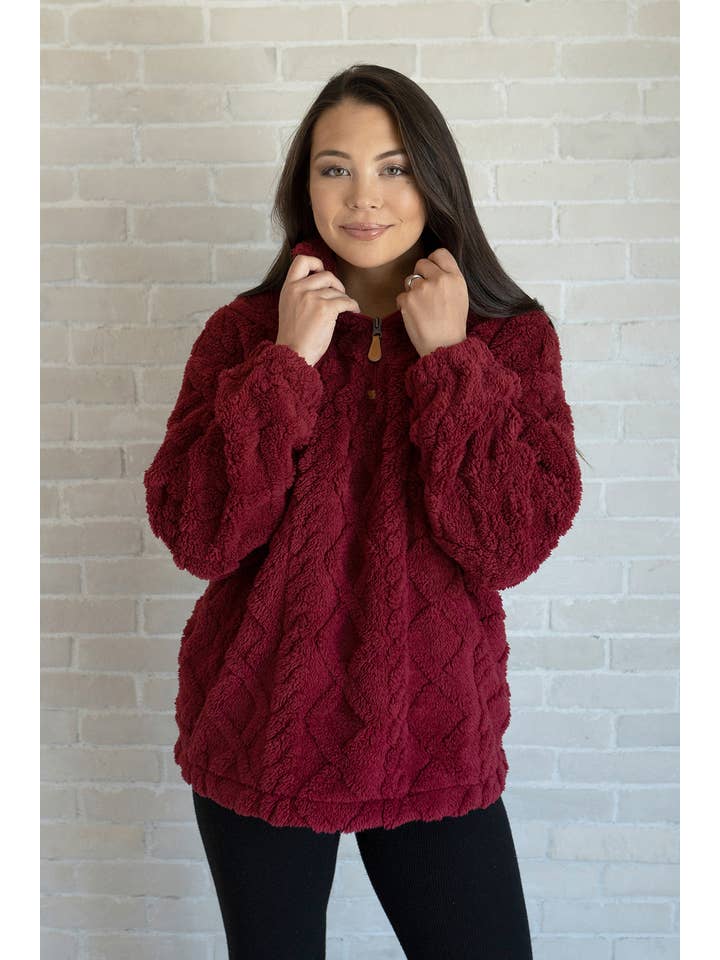 JNC RT (Jen & Co. Outlet) - Wholesale Fleece - Women's - SH2213 Sherri Textured Sherpa