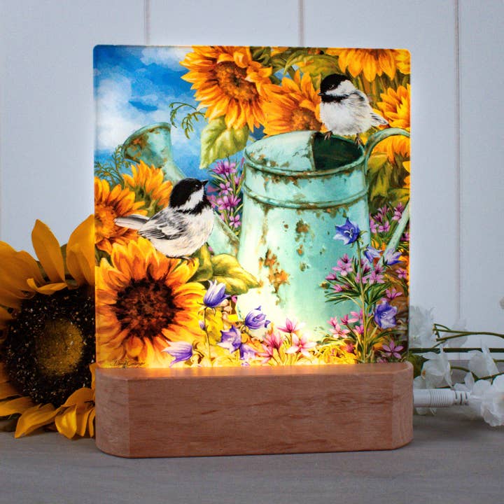 Luce notturna a LED Sunflower Garden per la vendita all'ingrosso da parte di Glow Decor