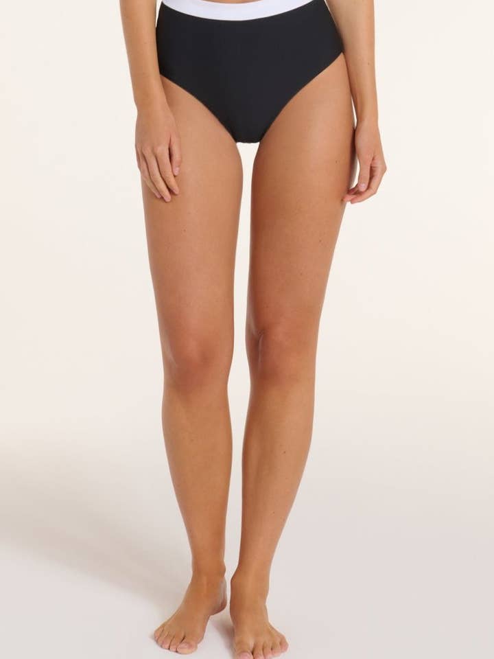 Braguita de bikini de dos piezas de talle alto Lauren para venta al por mayor de Hermoza