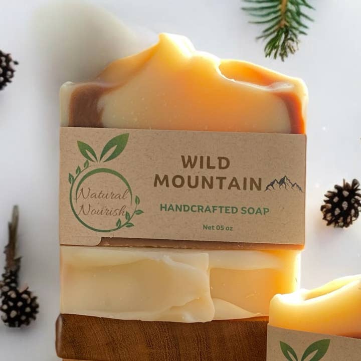 Natural Nourish - Wholesale Bar Soap - Wild Mountain Handmade Soap0