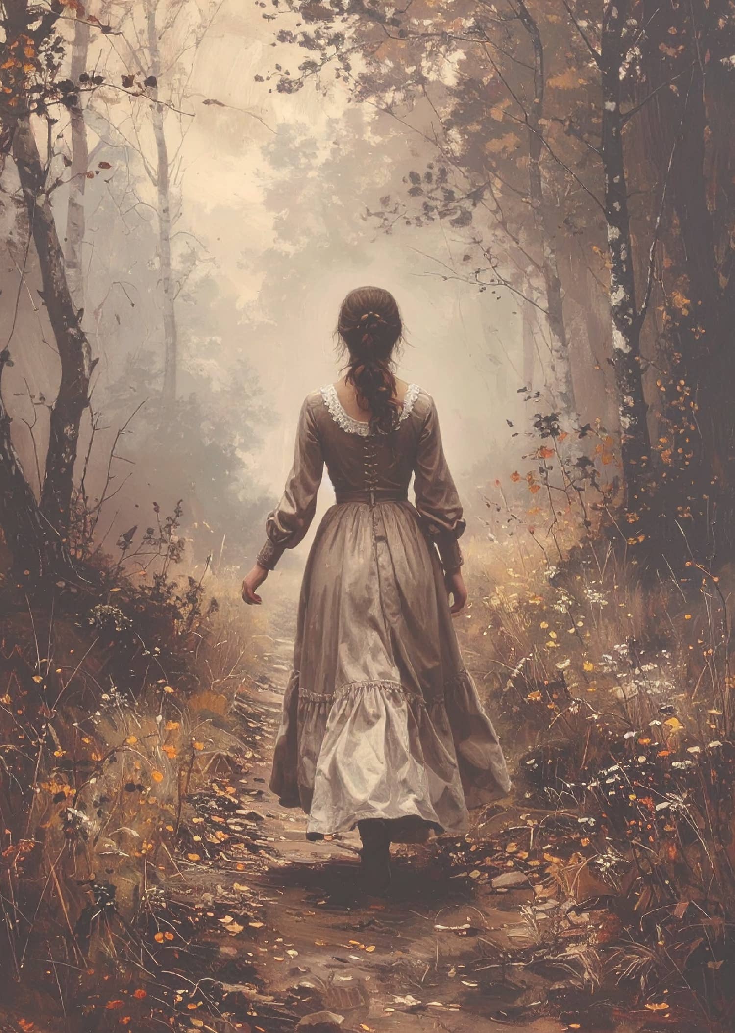 Pink Lemon Decor - Wholesale Art Print - Forest Walk Art Print | Fall 2