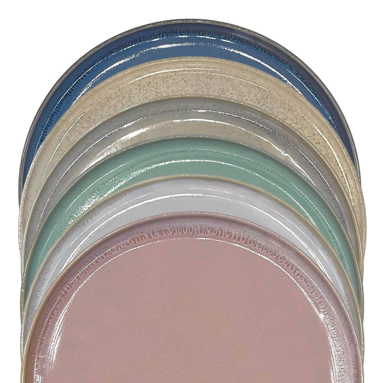 Mea-Living - Wholesale Dinner Plate - Stoneware plate large, 27.5cm, modern grey2