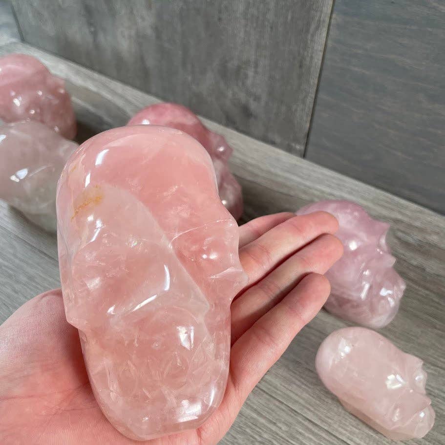 Keystone Crystals - Wholesale Spiritual Stone/Crystal - Assorted Crystal Skulls – Bulk Lot for Gift Shops48