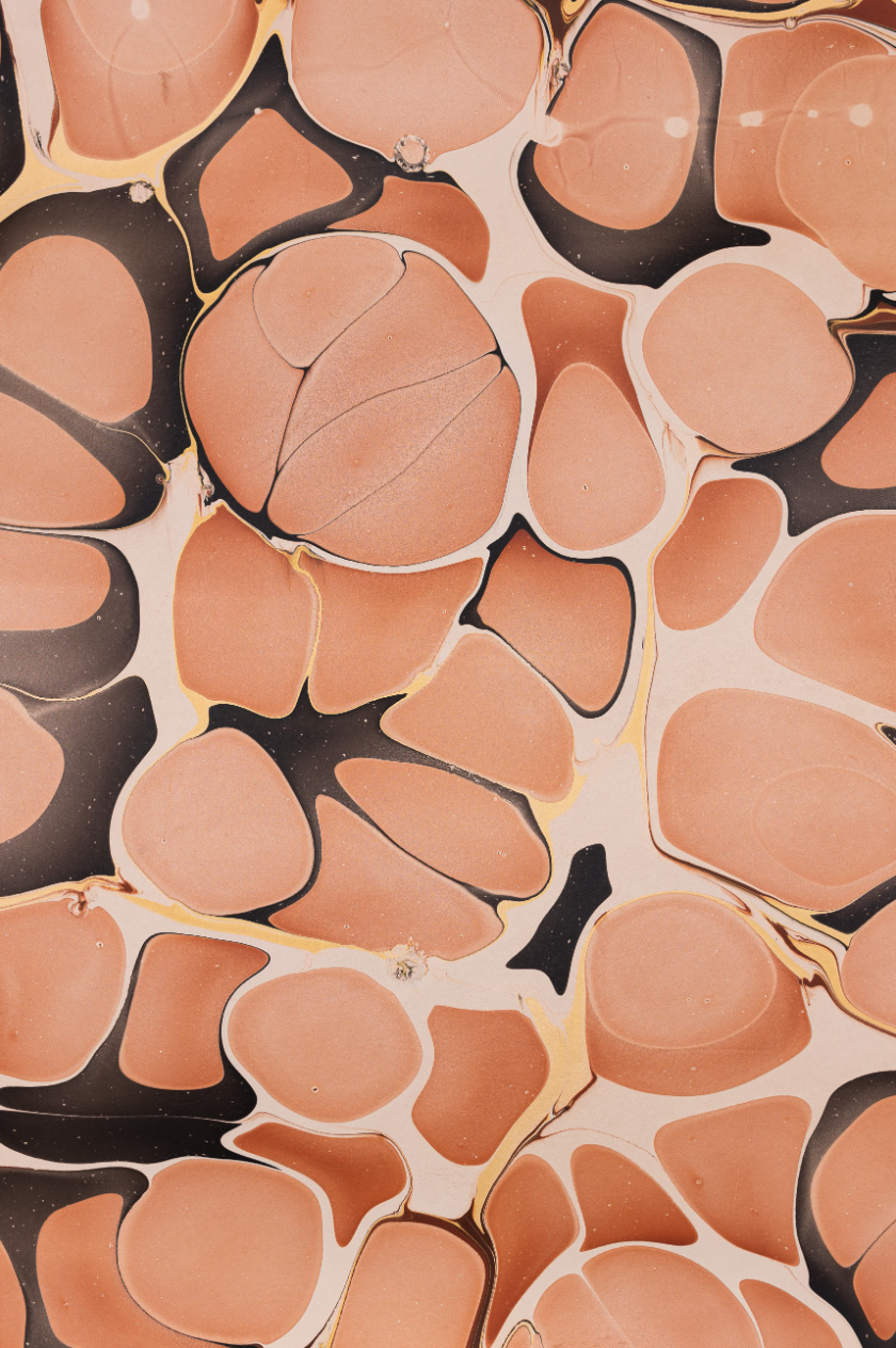 Glad & Young Studio – wholesale Keychain – Women's – Swivel Snap Keychain - Marbled Palettes10