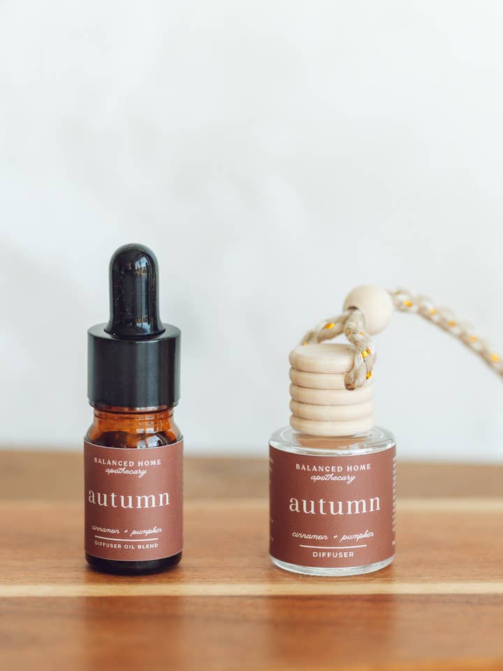 Autumn Sweet Cinnamon Pumpkin Essential Oil Products for wholesale by Balanced Home Apothecary