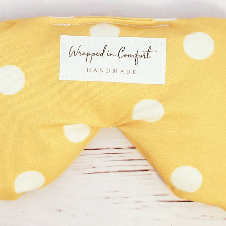 Cuscino per Occhi in Cotone Organico per la vendita all'ingrosso da parte di Wrapped In Comfort