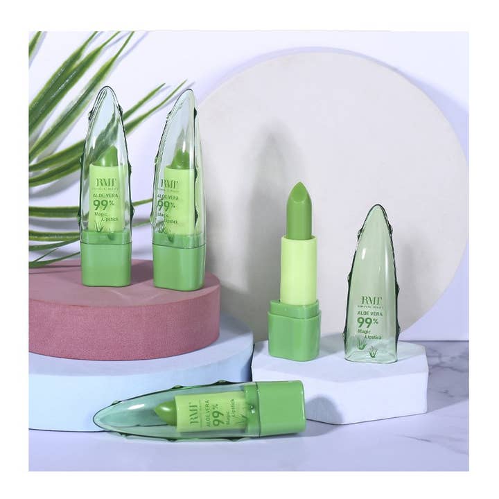 PINEAPPLE Beauty – wholesale Lip Balm – Romantic Beauty LB001 Aloe Vera Magic Lip Balm - 24 pcs6