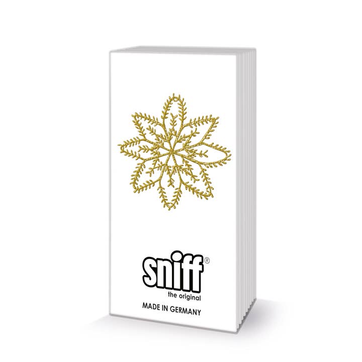 Atelier Crystal Embossed Gold Sniff Tissue for wholesale by ppd Paperproducts Design GmbH