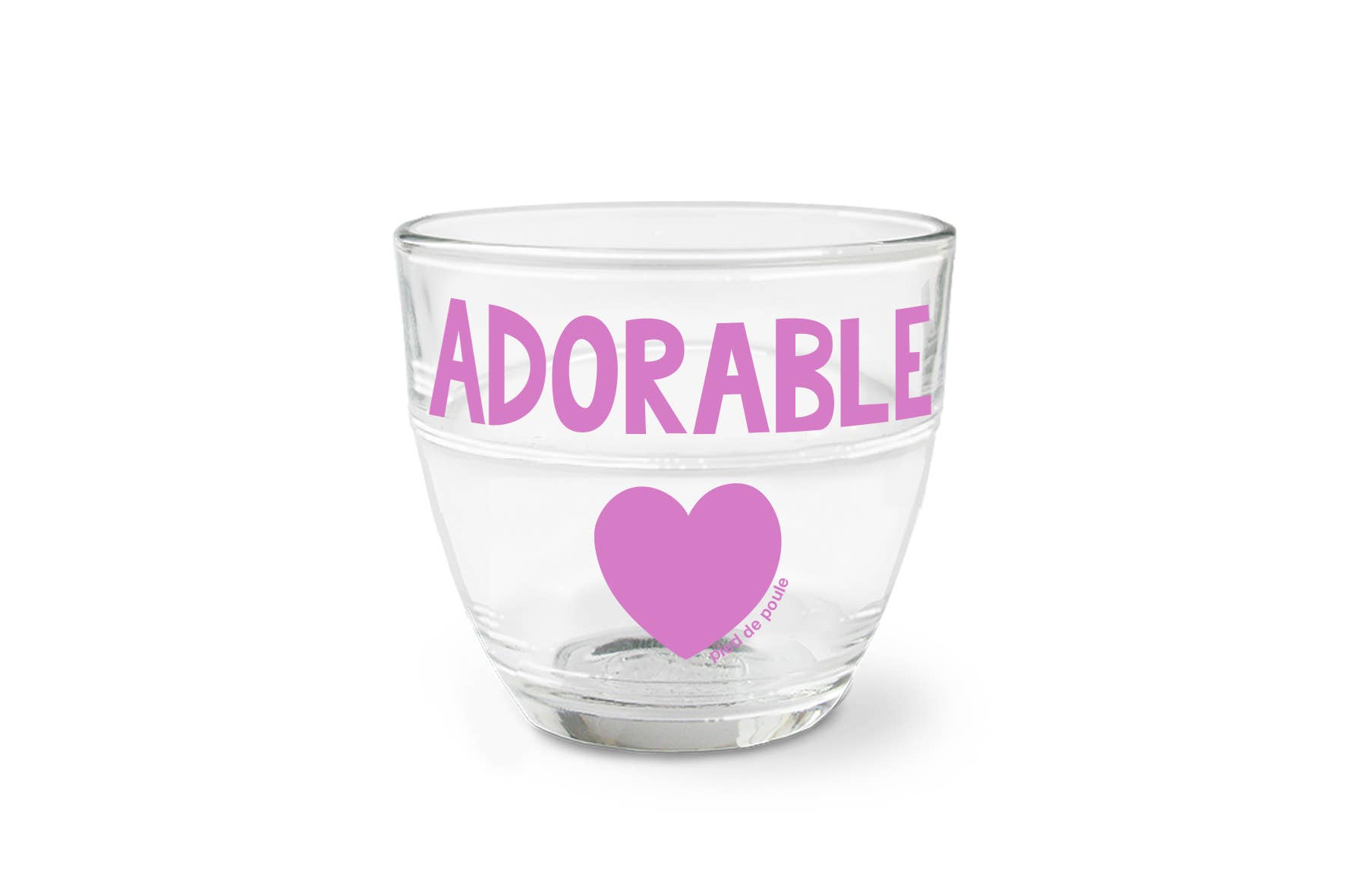 Pied De Poule - Wholesale Drinking Glass/Cup - Duralex Gigogne Glass - ADORABLE3