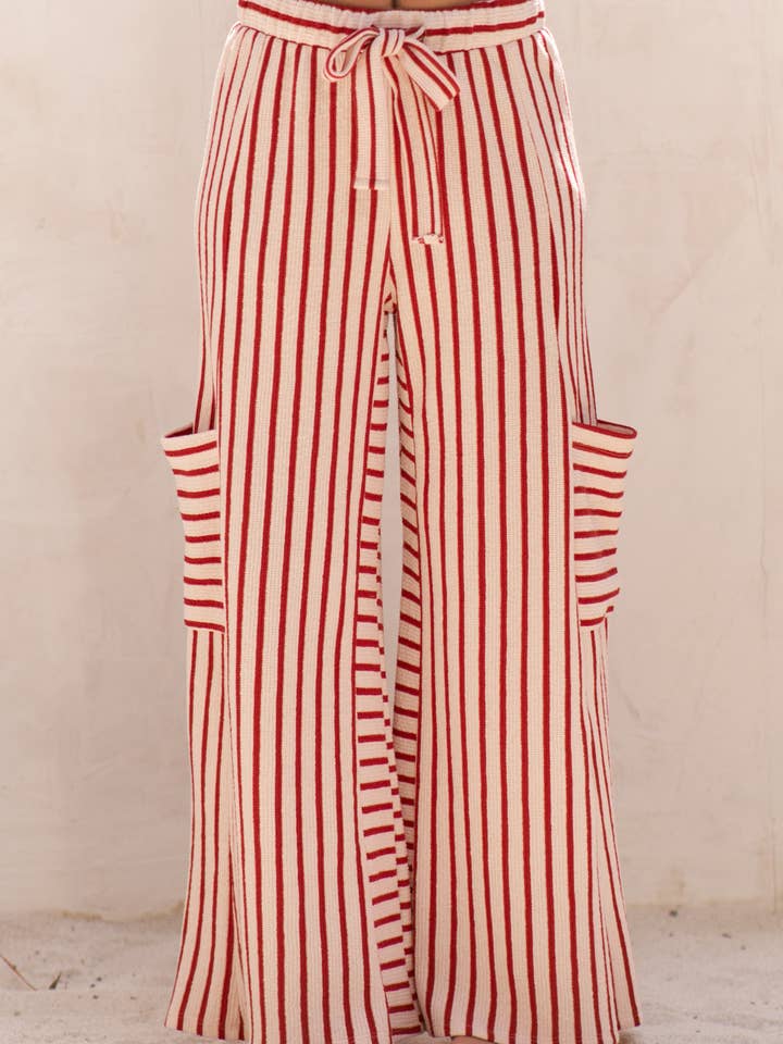 JADE BY JANE - Wholesale Pants - Women's - STRIPE WIDE LEG PANTS17