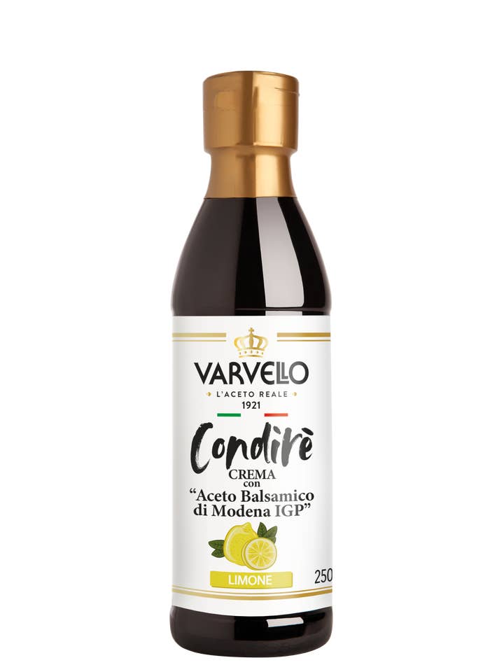Crema Balsamica - al Limone for wholesale by Varvello "the Royal Vinegar" since 1921