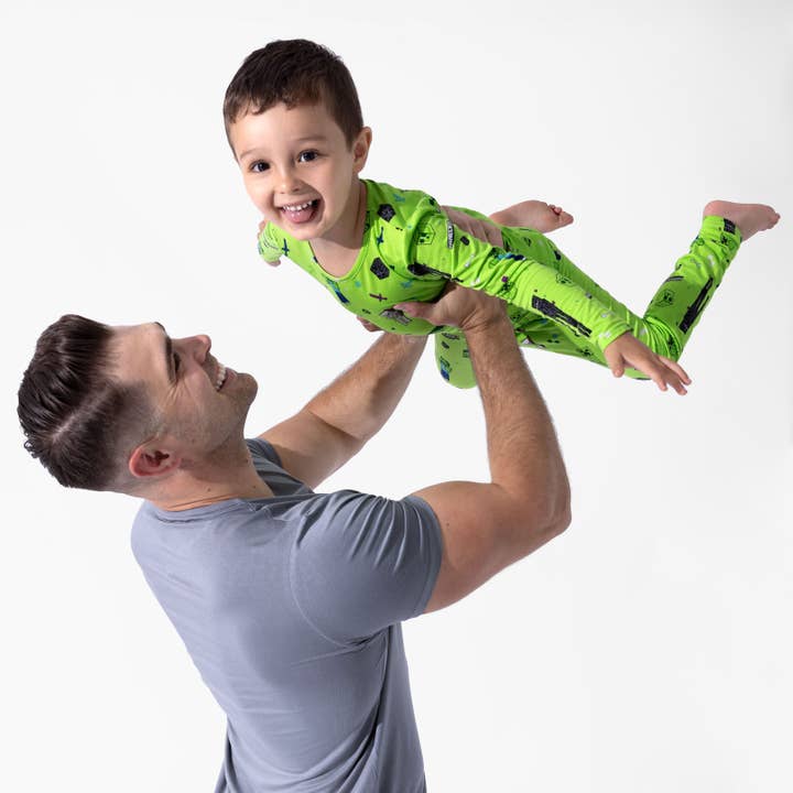 Bellabu Bear - Wholesale Sleepwear Set - Kids - Minecraft Mob Squad Bamboo Kids Pajamas13