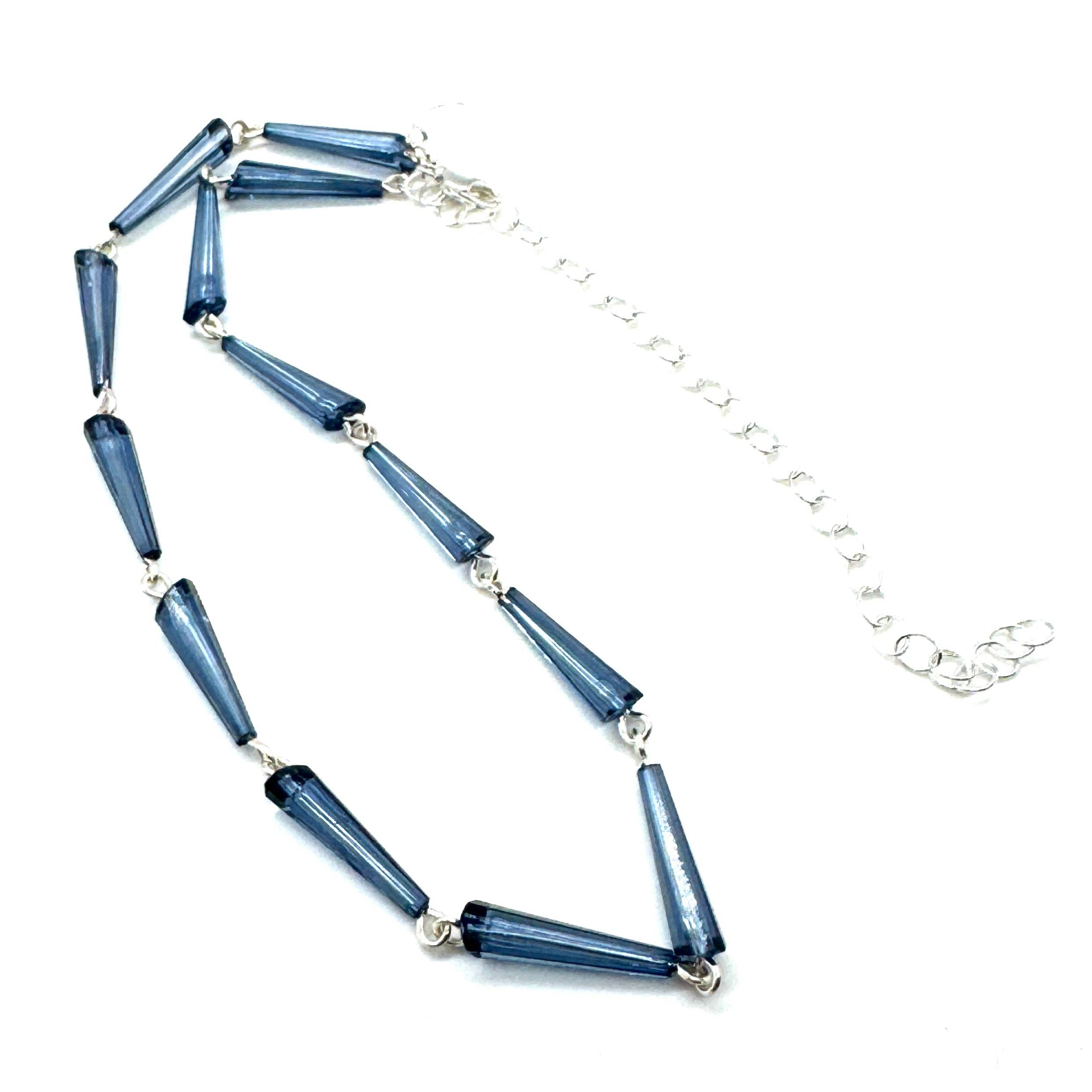 Leetie Lovendale - Wholesale Beaded/Pearl Necklace - Tapered Prism Amelia Necklace4