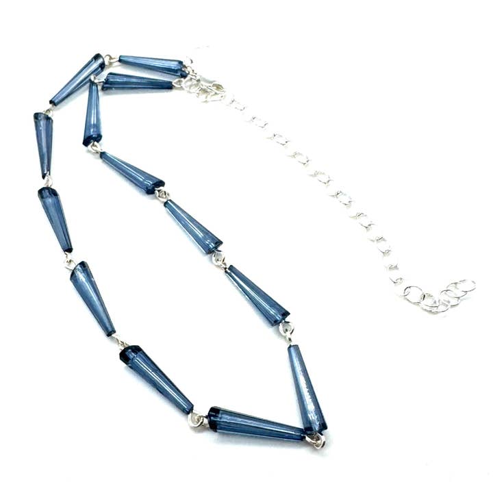 Leetie Lovendale - Wholesale Beaded/Pearl Necklace - Tapered Prism Amelia Necklace4