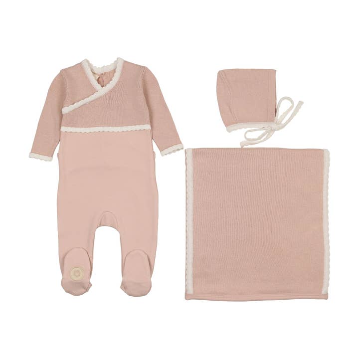 Klassisches Wickelset für Neugeborene für den Großhandel von Mon Tresor Bebe