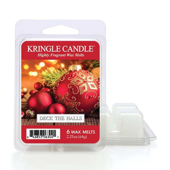 KCC Deck The Halls Wax Melt for wholesale by Kringle Candle Company