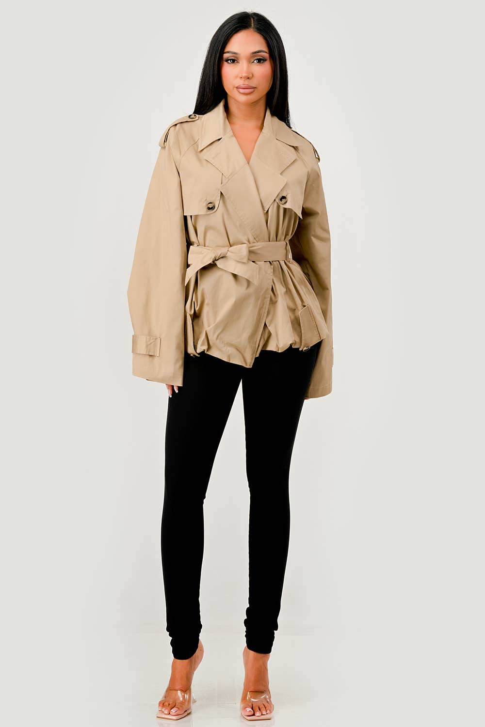 Cherry Mellow - Wholesale Jacket - Women's - TRENCH JACKET8