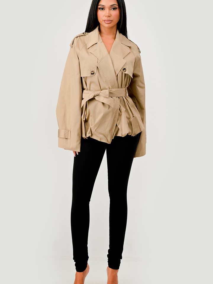 Cherry Mellow - Wholesale Jacket - Women's - TRENCH JACKET8