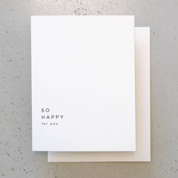 Tillykke Card for engroshandel hos The Mailroom Fort Langley