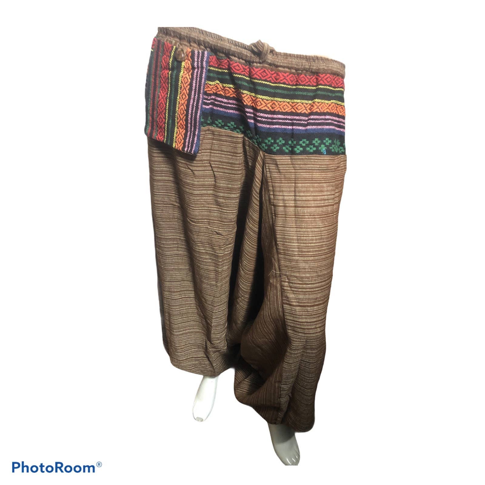 Funky Yak Ltd - Wholesale Pants - Women's - 100% Cotton Harem Baggy Loose Comfortable Unisex Trousers1