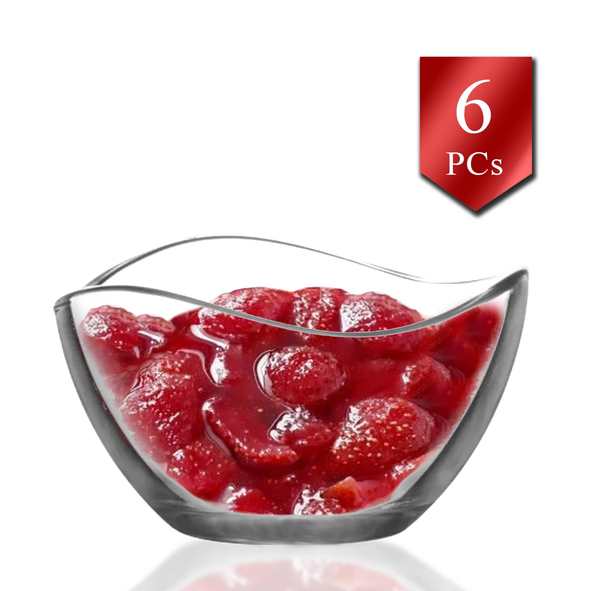 Hakan - Wholesale Condiment/Dip Bowl - Vira Glass Pinch Bowls Set, Small Ingredient Bowls, 2.25 oz3