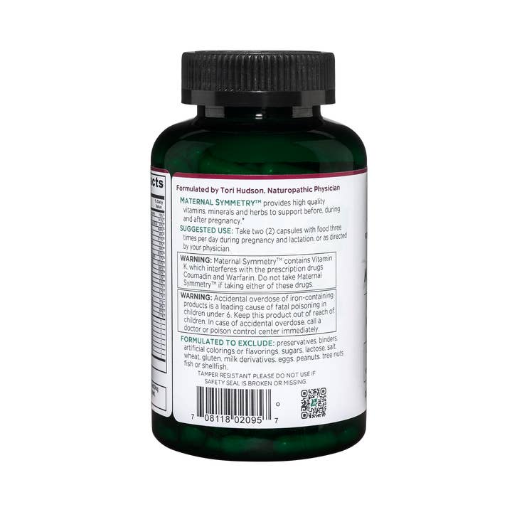 Vitanica - Wholesale Pre-Natal Supplement - Maternity - Maternal Symmetryâ„¢ / 180 caps btl