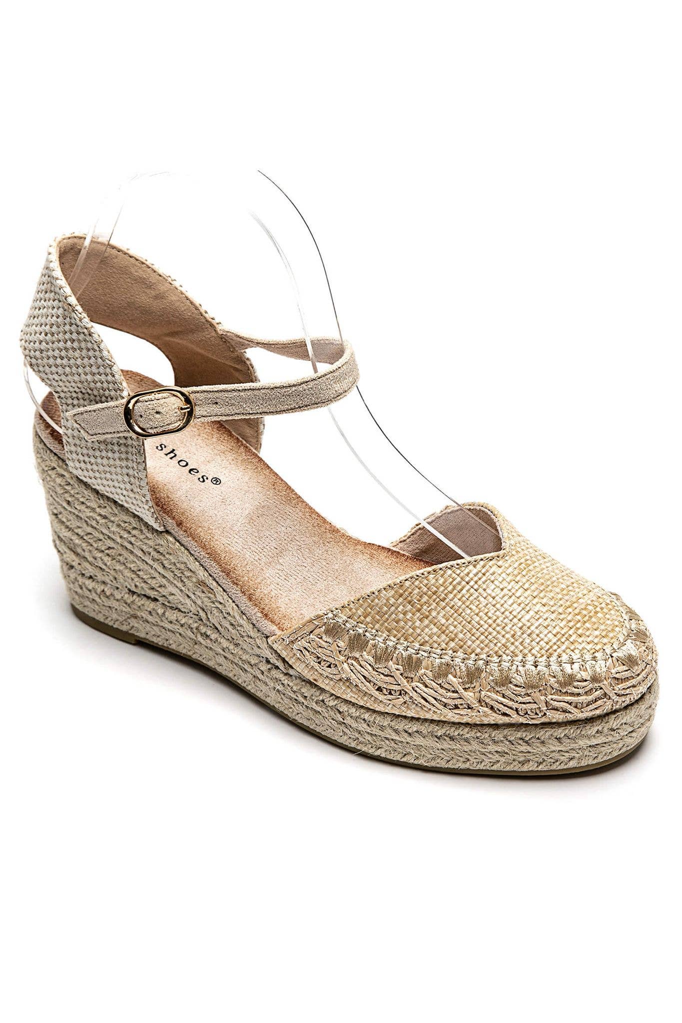 SWEET MAGIC MODA Y COMPLEMENTOS - Vente Chaussures compensées – femme - Espadrilles avec détails brodés et semelle en caoutchouc6