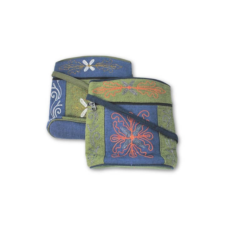 Ganesh Himal Trading - Wholesale Passport Case - Unisex - Embroidered Passport Bag