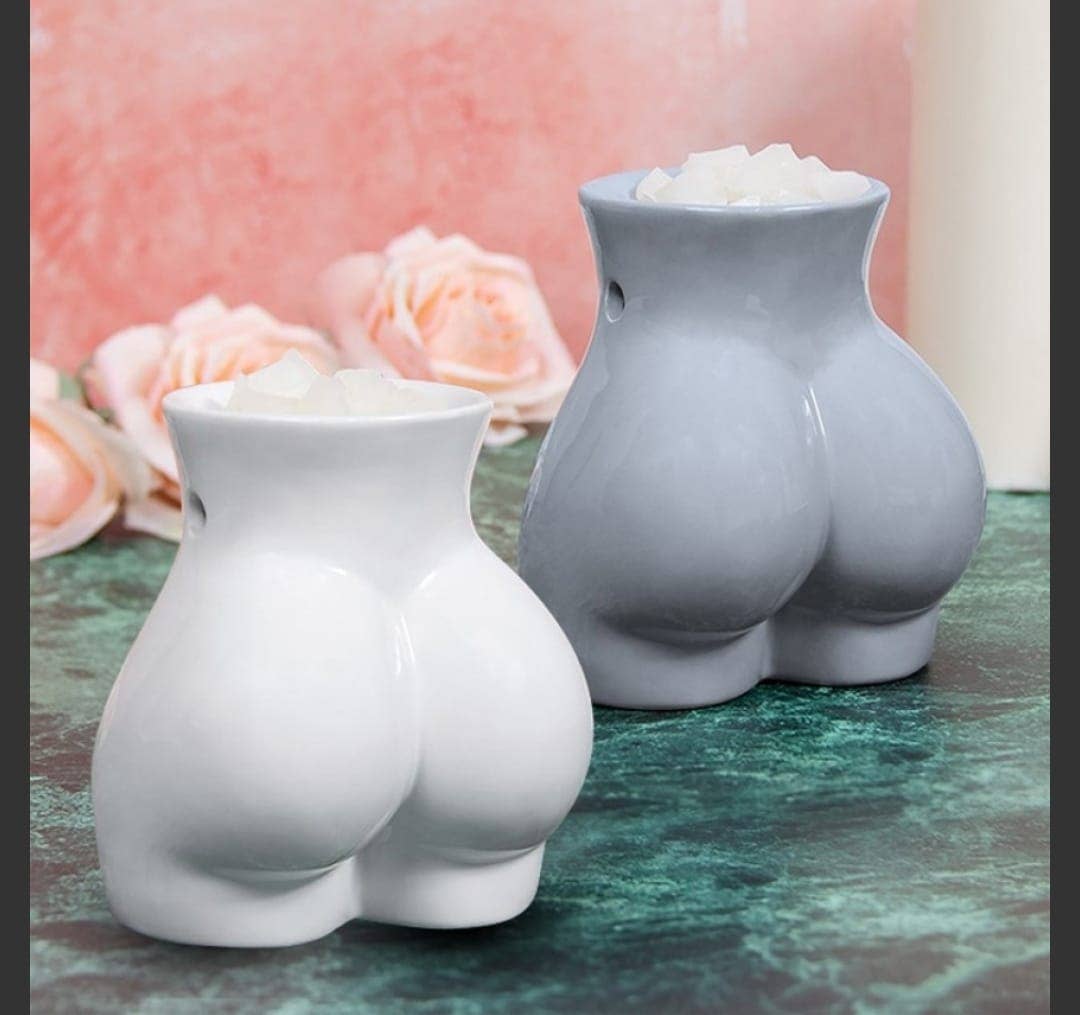 Nackt Candles - Wholesale Wax Warmer - Body - Bum - Booty wax warmer0