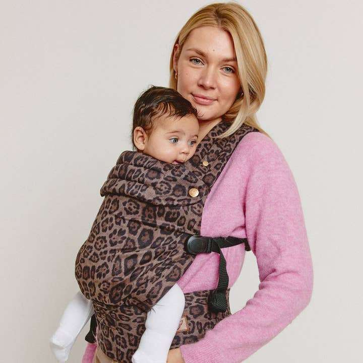 Nomad Air Animal Print Baby Carrier - Jaguar for wholesale by Bizzi Growin Up! Ltd