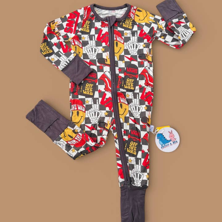 Rad Rascal Bambus wandelbarer Zippy-Strampler für den Großhandel von CEDDY & RIA