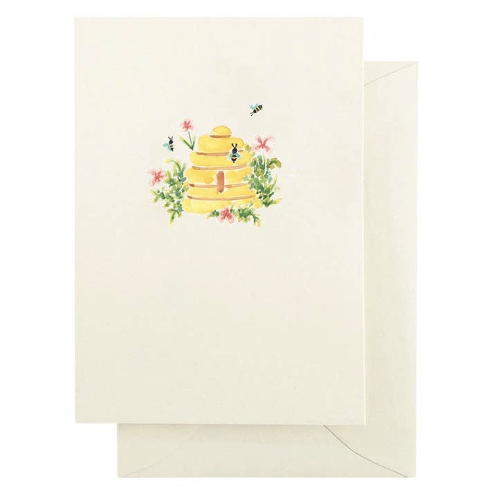 Floral Bee Skep for wholesale by Mary Thrailkill Art & Design