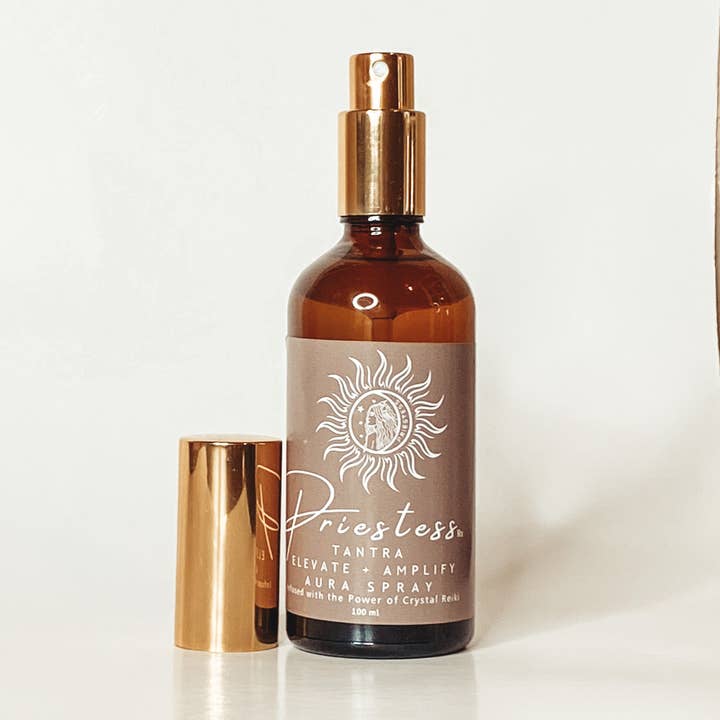 Priestess RX - Wholesale Room & Linen Spray - TANTRA Sage & Tiger's Eye Aura Spray